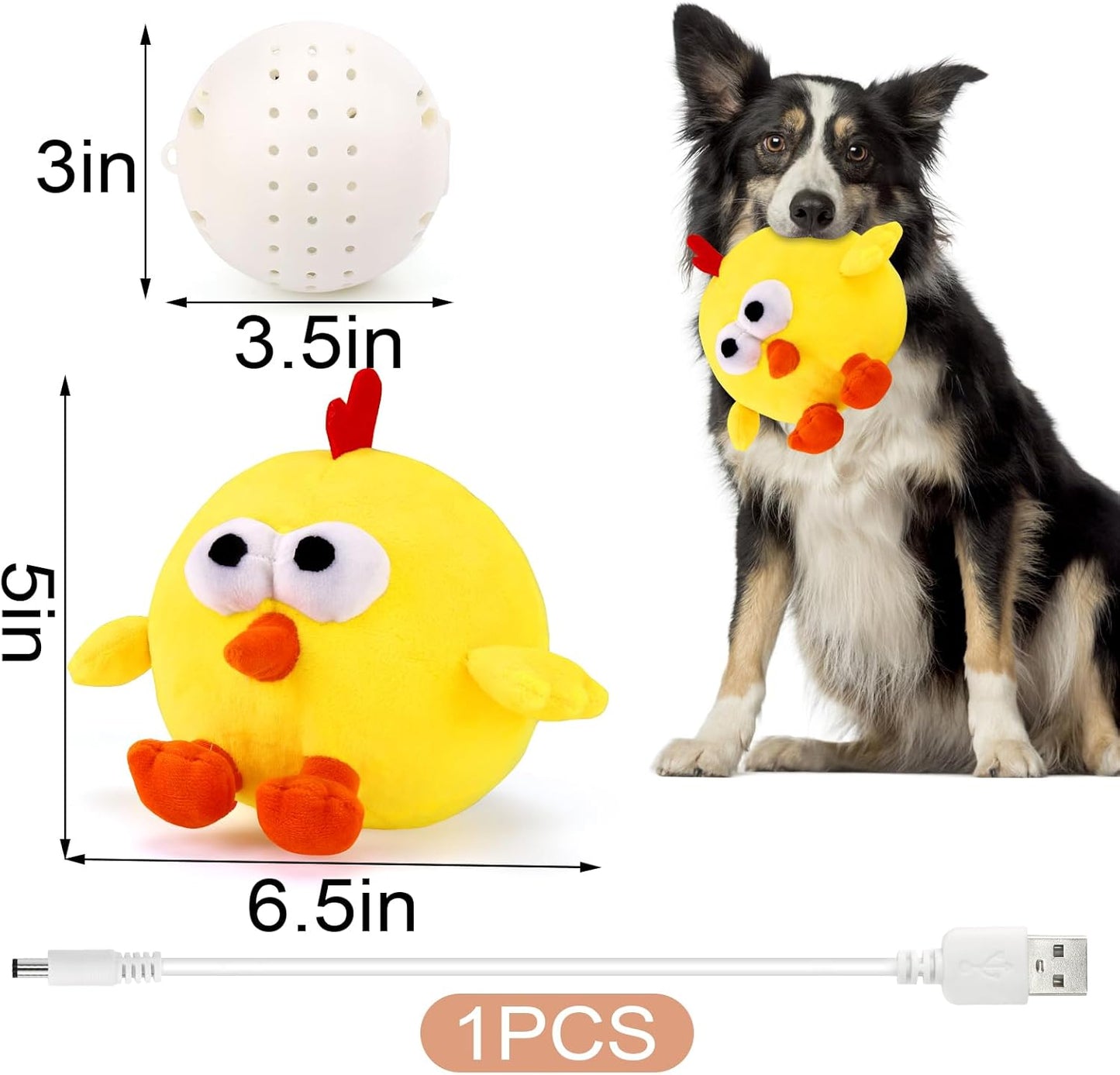 Petsume™ Zoomigo Jumping Chicken