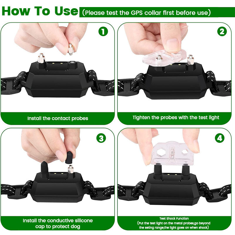 Barkiverse™ CalmPaw GPS Fence Collar