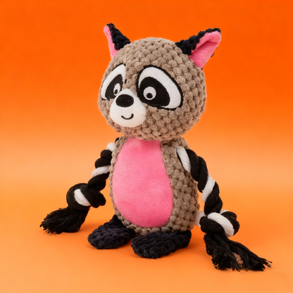 Petootsy™ ChewLine Tug & Squeak Animal Series