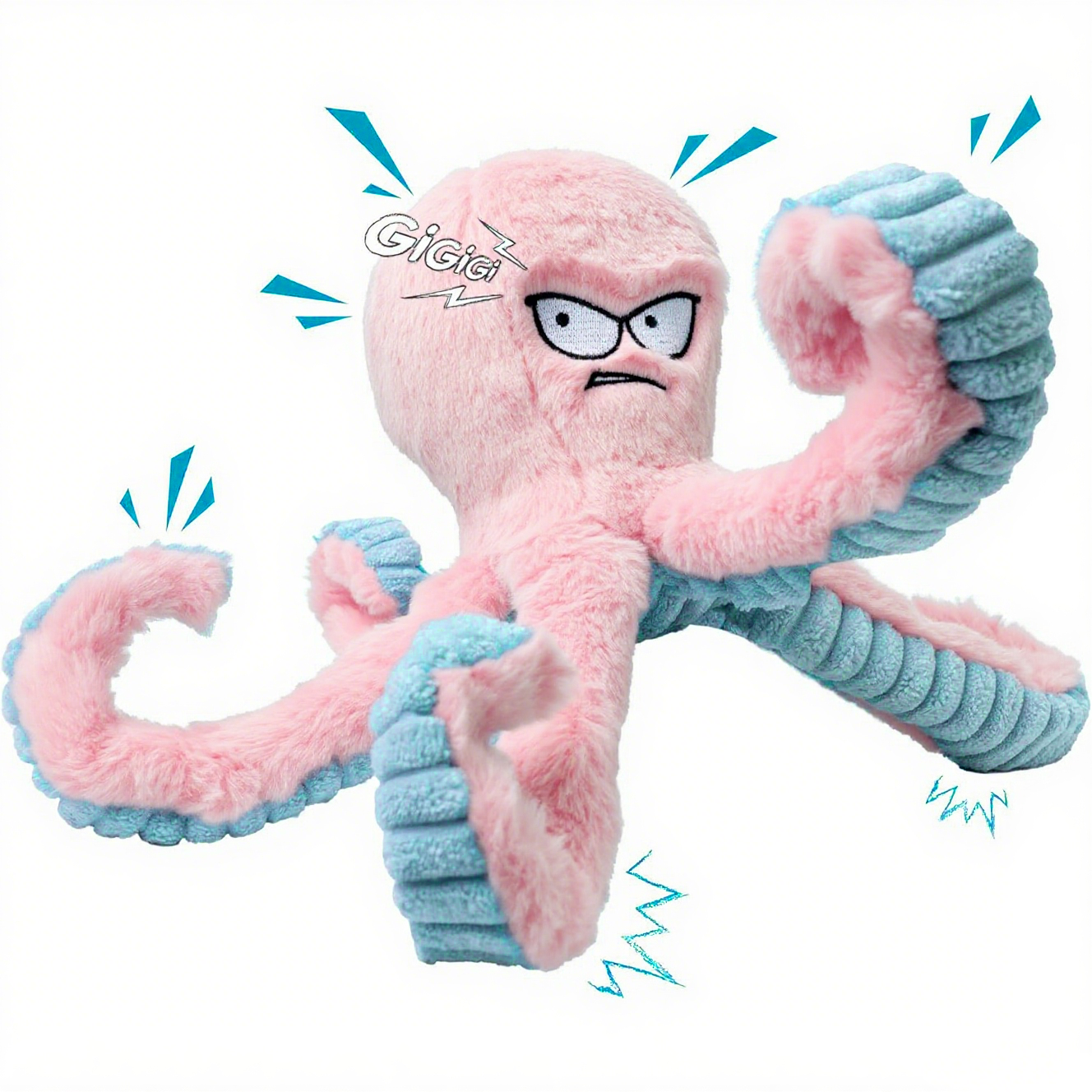 Petootsy™ ChewLine Octopus Toys