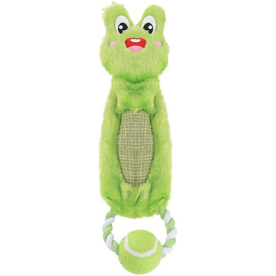 Petlori™ TrustyChew Tug Squeak Frog