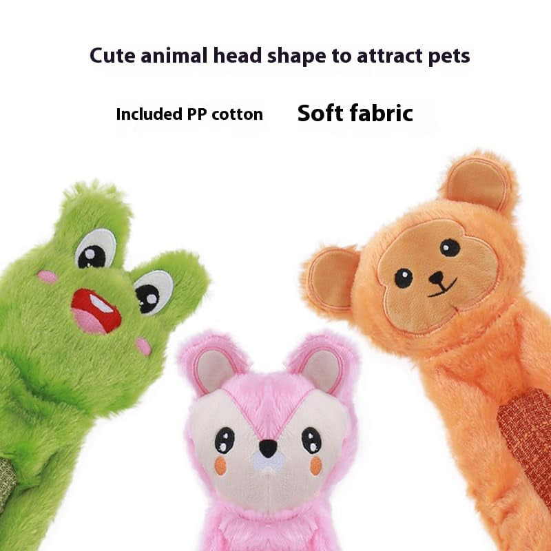 Petlori™ TrustyChew Tug Squeak Frog