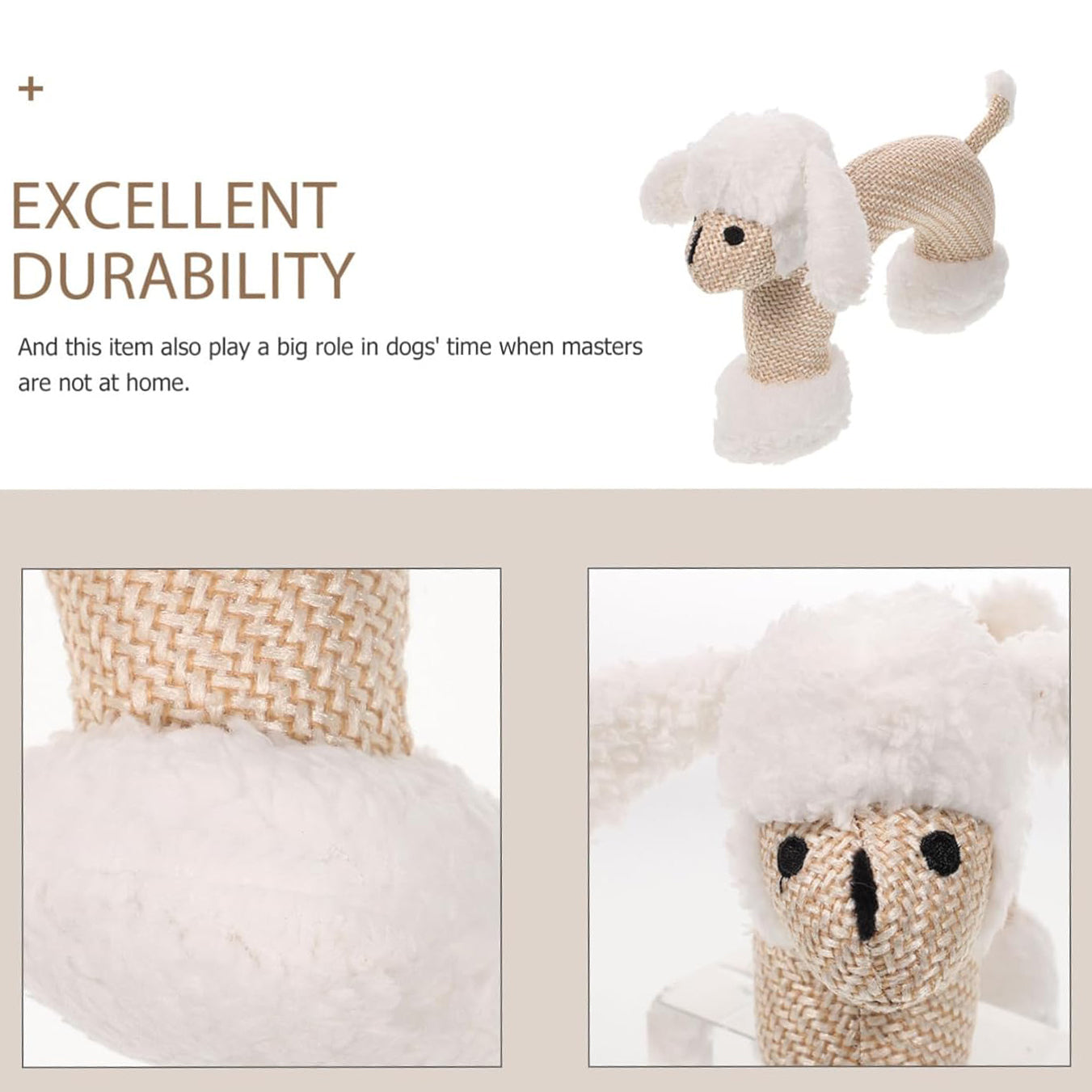 Petlori™ ChewLine Linen Animal