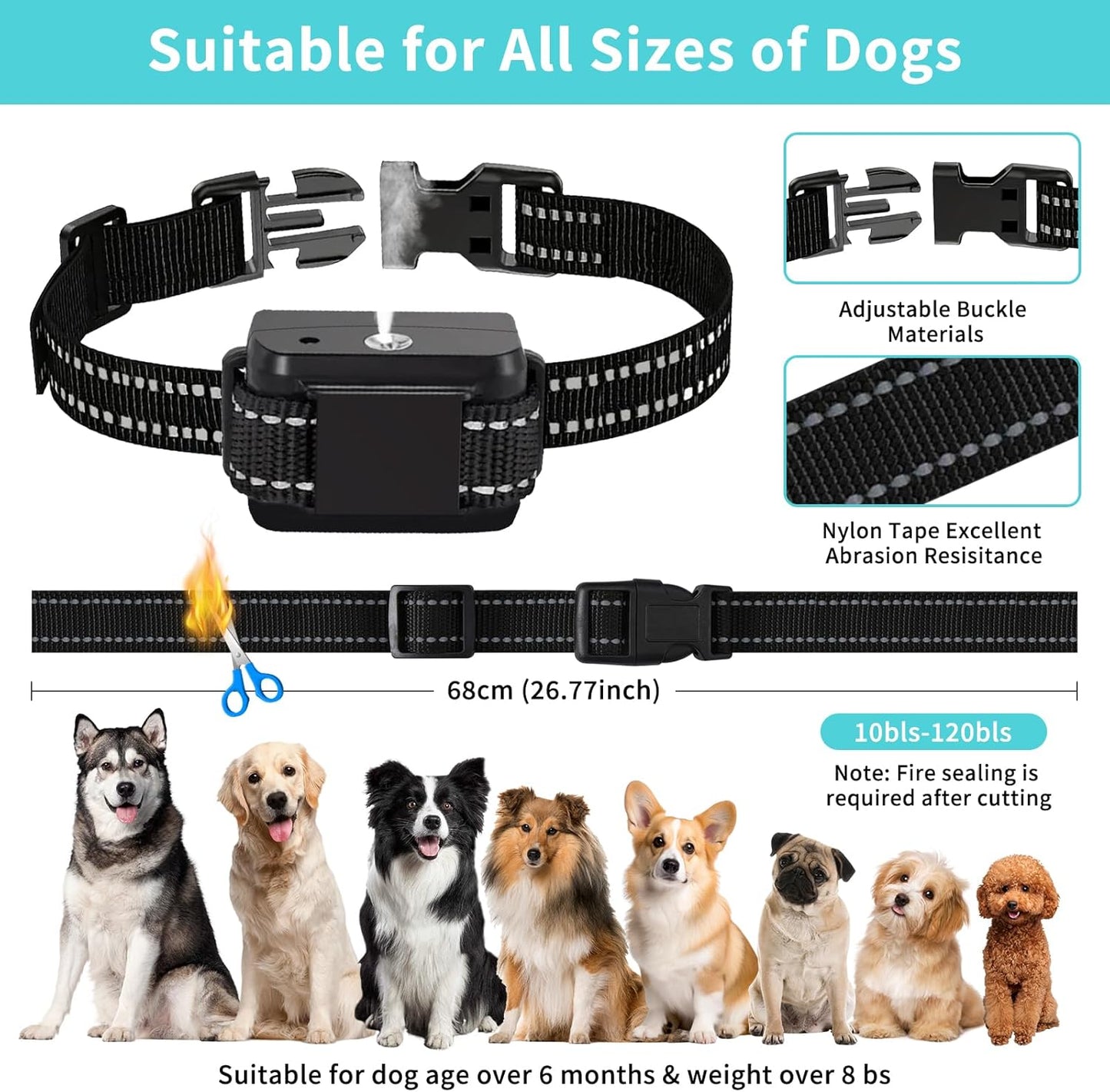 Barkiverse™ CalmPaw Citronella Bark Collar