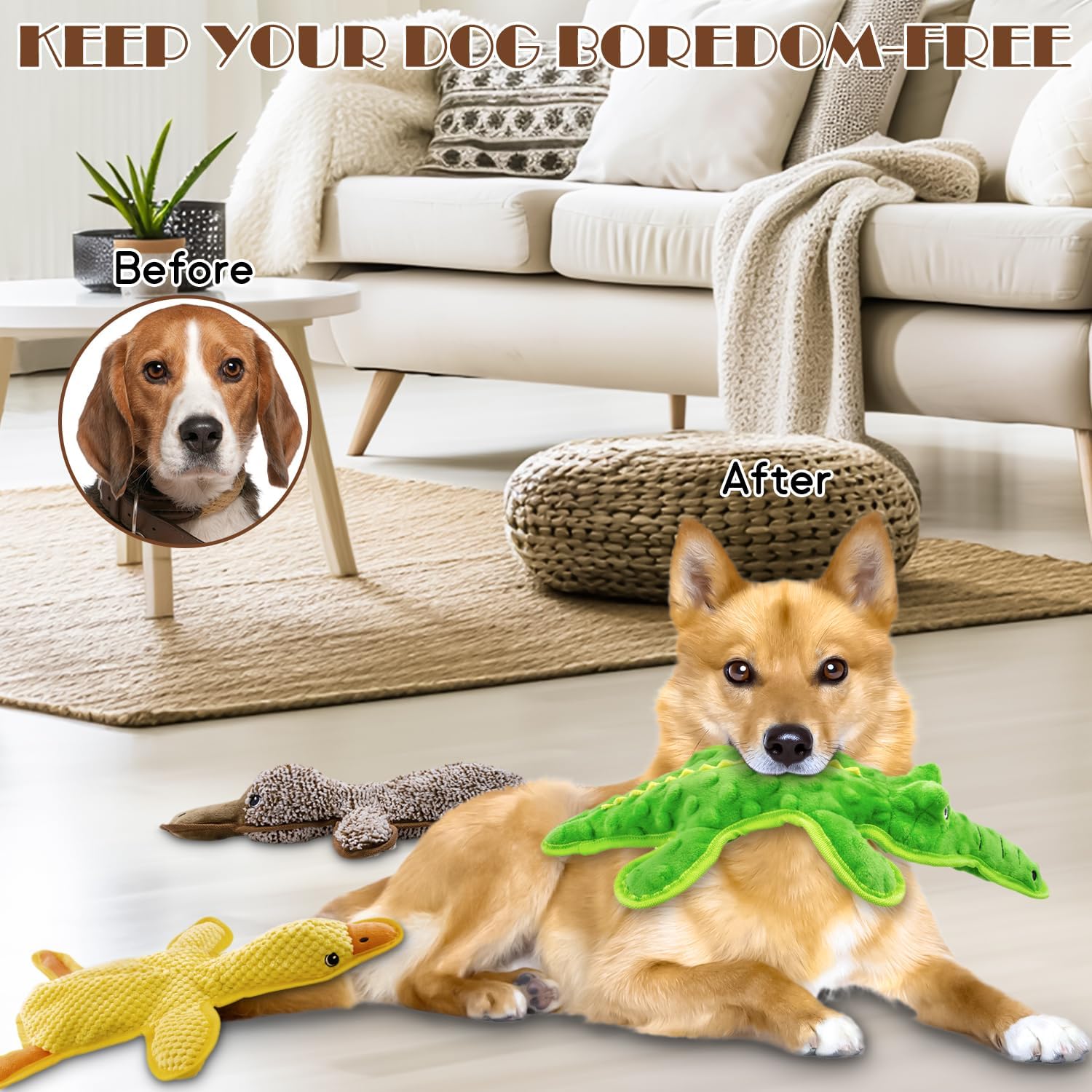 Petlori™ TrustyChew Platypus series