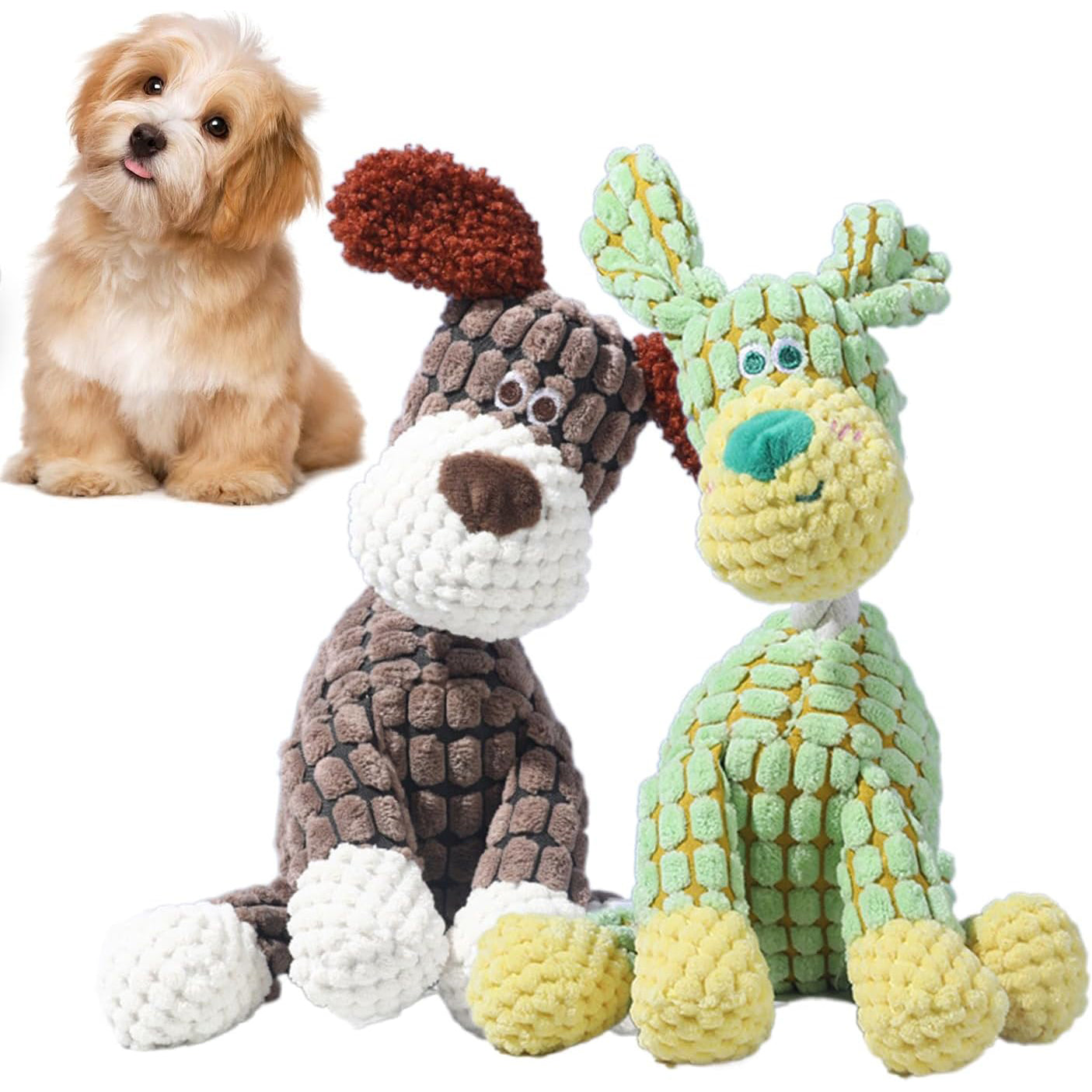 Petootsy™ChewLine Squeaky Toys 2Pack