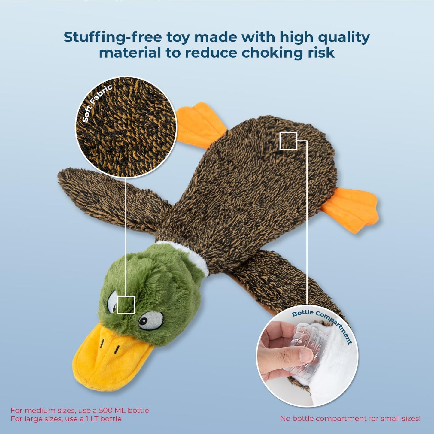 Petlori™ TrustyChew Wild Duck 18''