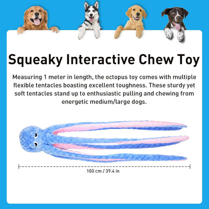 Petootsy™ ChewLine Giant Octopus 40''