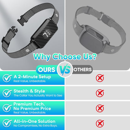 Barkiverse™ AI Smart Bark Collar