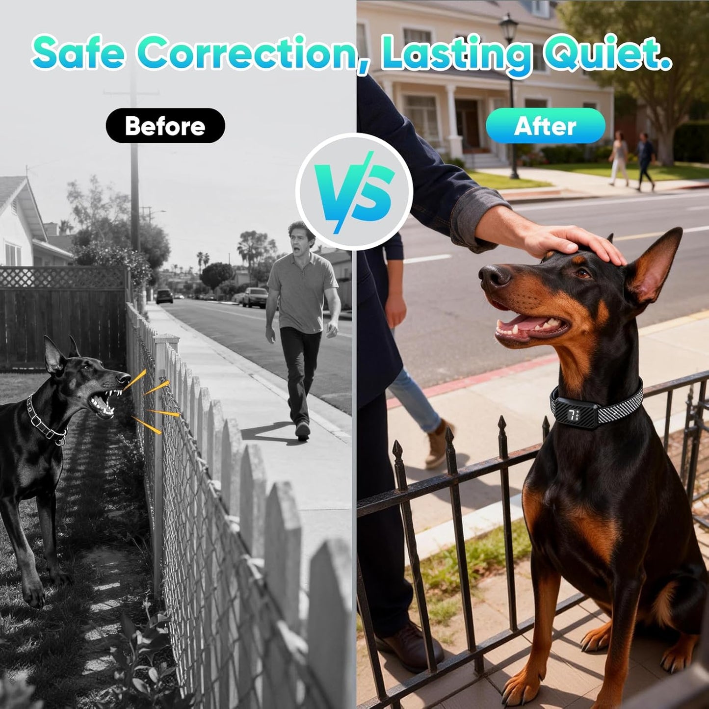 Barkiverse™ AI Smart Bark Collar