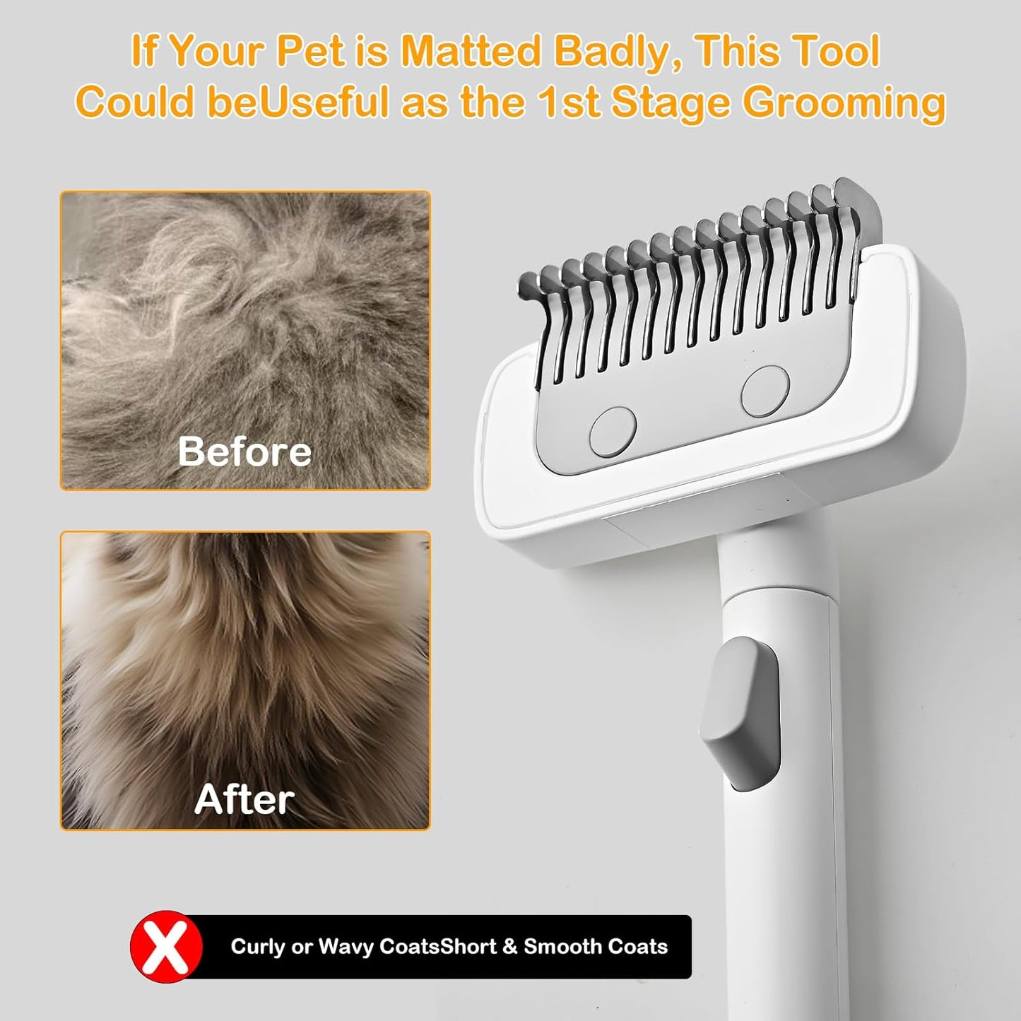 Petsume™ DreamPaws HairRemoval Comb