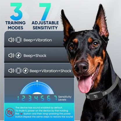 Barkiverse™ AI Smart Bark Collar