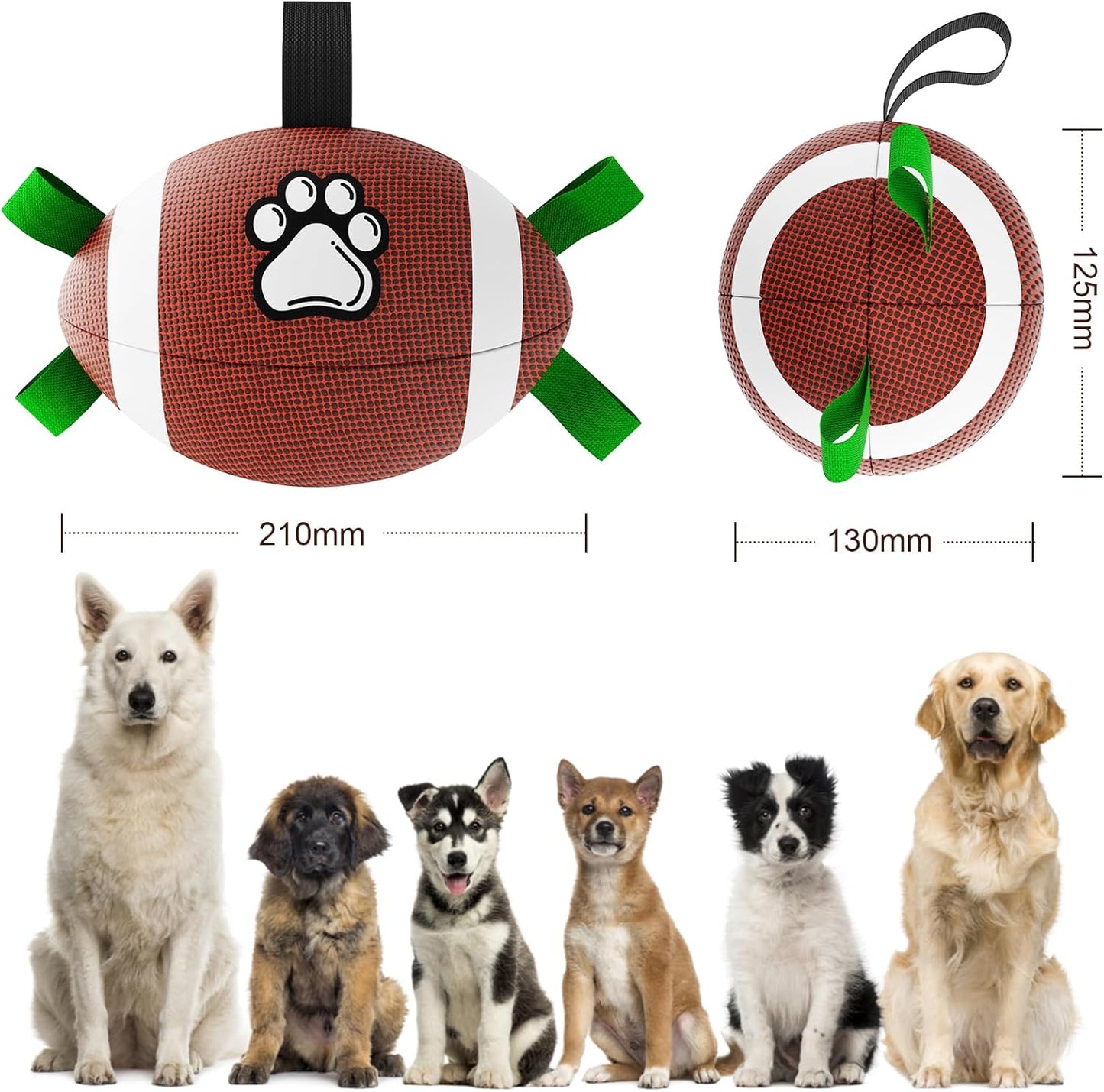 Petsume™ Zoomigo Superbowl Football
