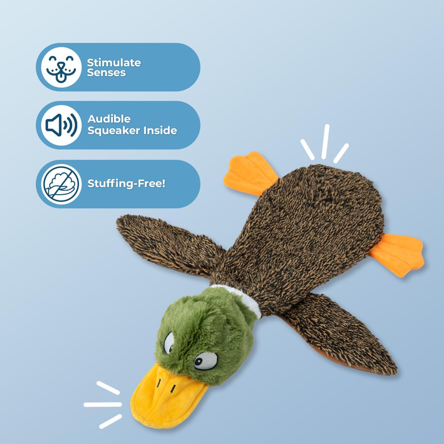 Petlori™ TrustyChew Wild Duck 18''