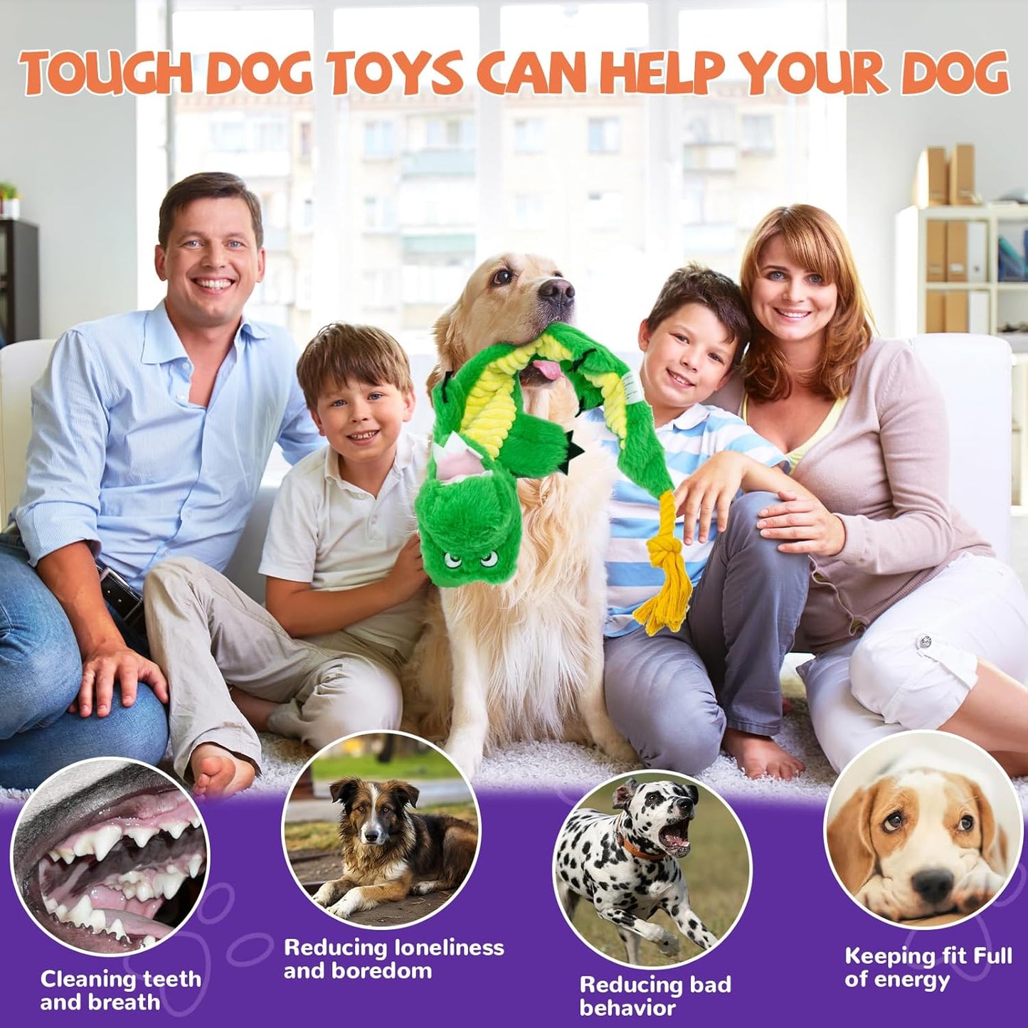 Petlori™ TrustyChew Frog Set