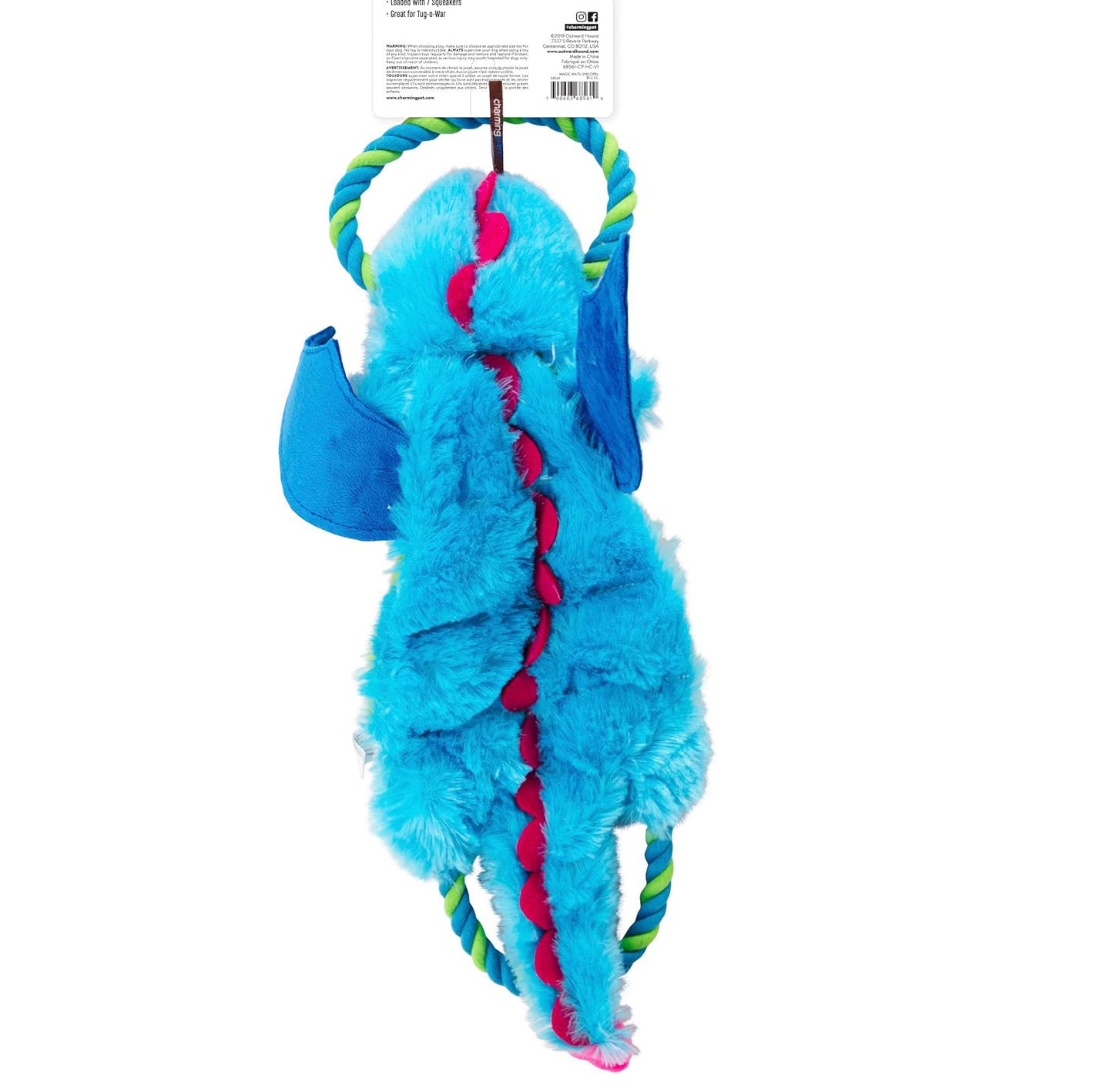 Petlori™ TrustyChew Squeak Dinosaur