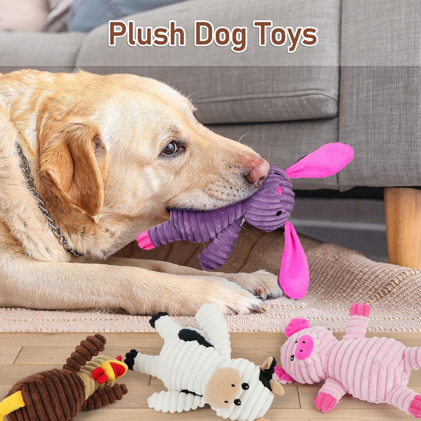 petootsy™ chewline Cute Squeaky Toys