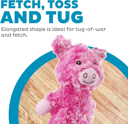 Petlori™ TrustyChew Drag Squeak Piggy 31.5''
