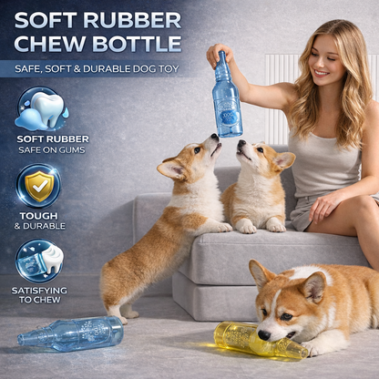 Petootsy™ TitanChew Natural Rubber Bottles