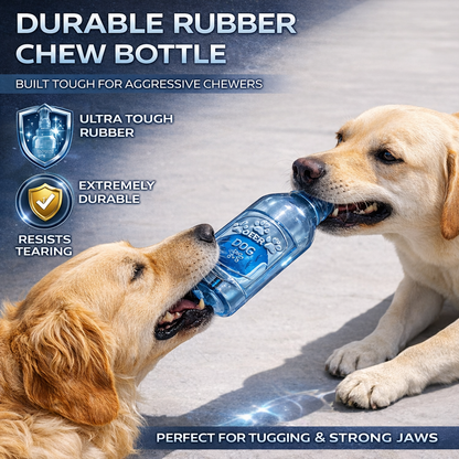 Petootsy™ TitanChew Natural Rubber Bottles