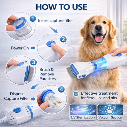 Petsume™Vacuum lice/flea/tick Remover