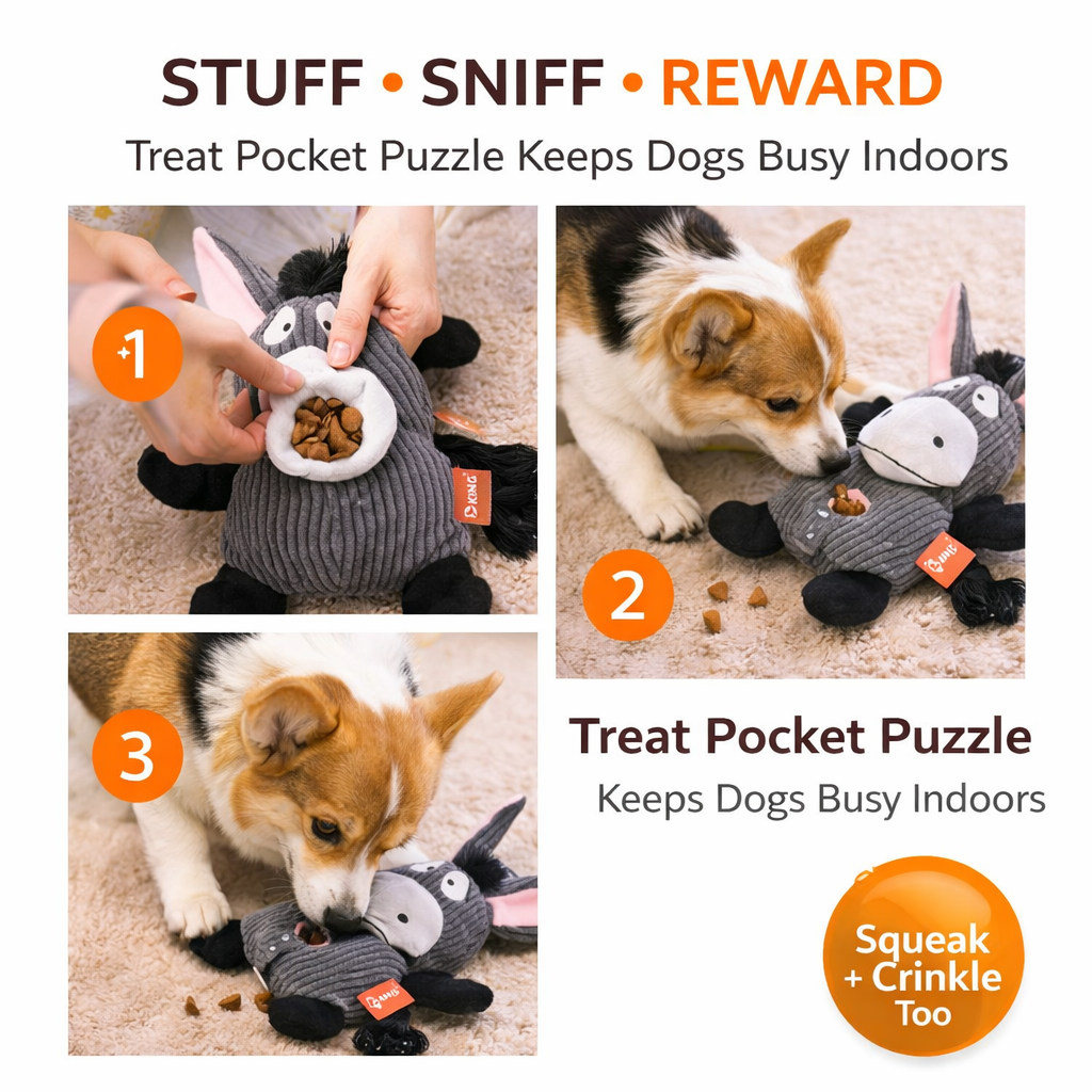 Petlori™ ChewLine Donkey Toy