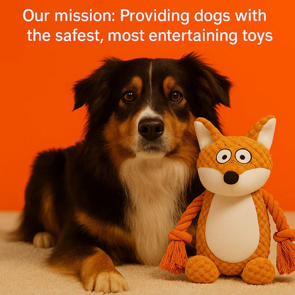 Petootsy™ ChewLine Tug & Squeak Animal Series