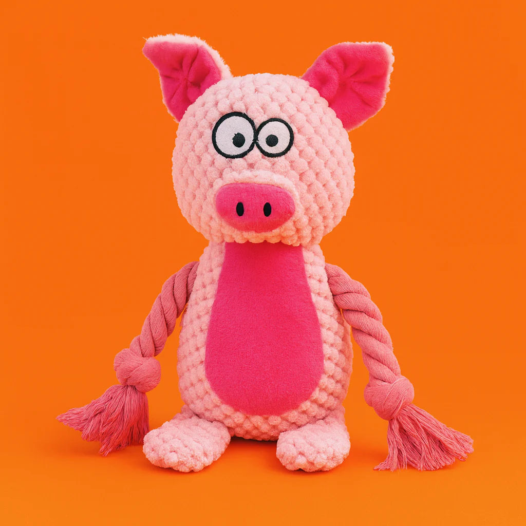 Petootsy™ ChewLine Tug & Squeak Animal Series