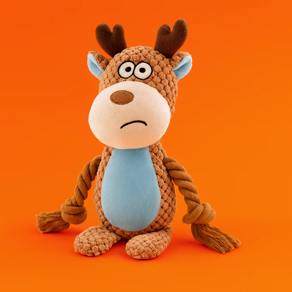 Petootsy™ ChewLine Tug & Squeak Animal Series