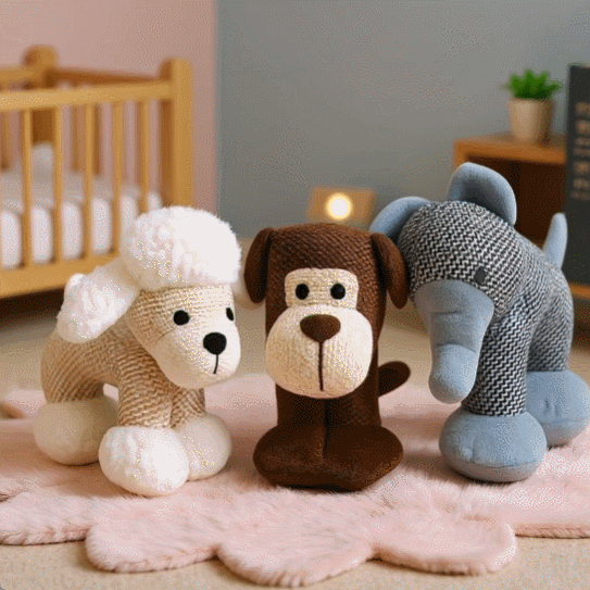 Petlori™ ChewLine Linen Animal