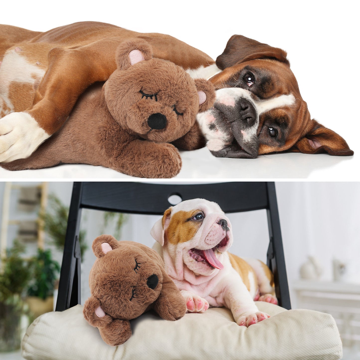 Petsume™ SoothBeat Heartbeat Bear