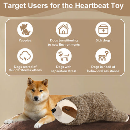 Petsume™ SoothBeat Heartbeat Sloth