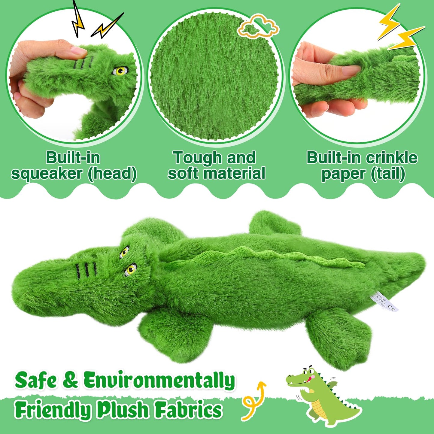 Petlori™ TrustyChew Crocodile Series